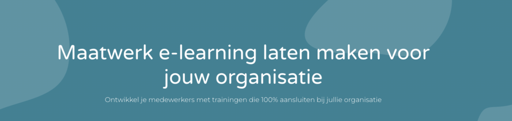 maatwerk e-learning